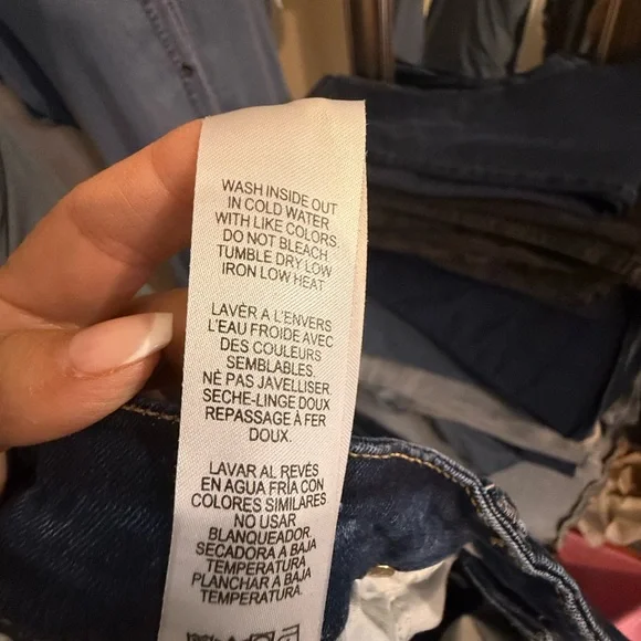 Good American Dark Blue High-Rise Skinny Jeans - Picture 6 of 8